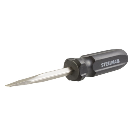 STEELMAN 5/16" x 4" Slotted Tip Screwdriver with Fluted Handle 31043